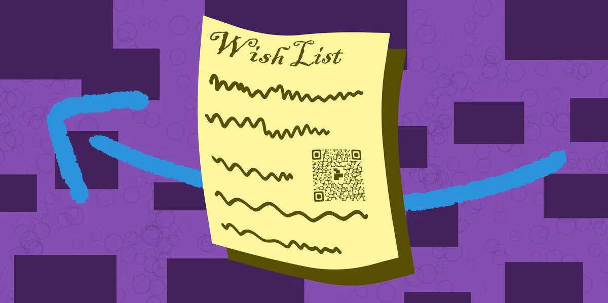 Amazon Wishlist QR Code Generator for easy sharing