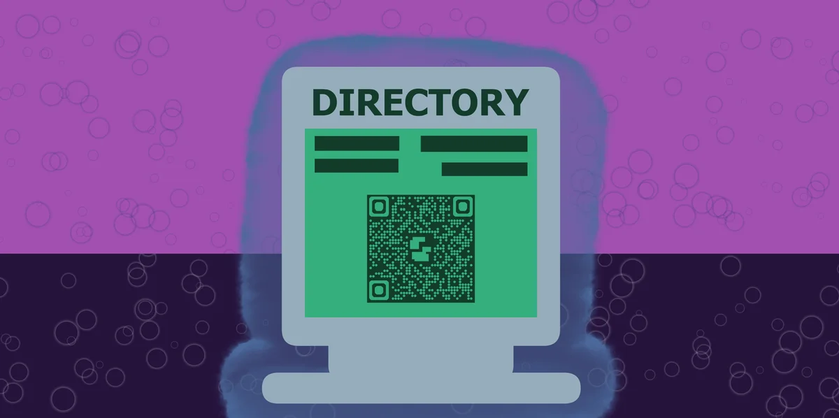 Business directory QR codes for local listings and networking