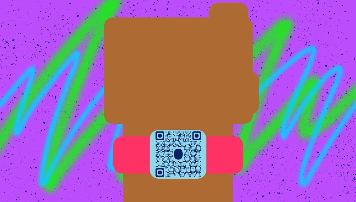 Bracelets Connect QR code generator for wearable tech