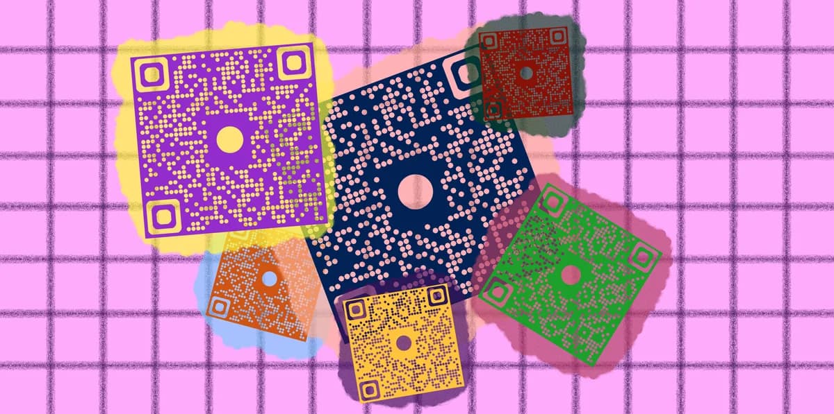 Pro portfolio sharing QR code generator for creatives