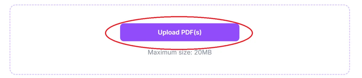 qr code pdf upload