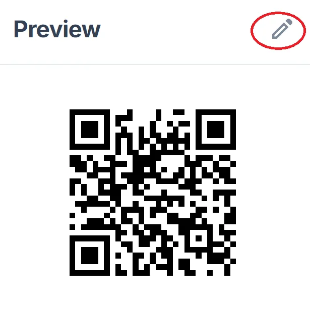 qr code preview