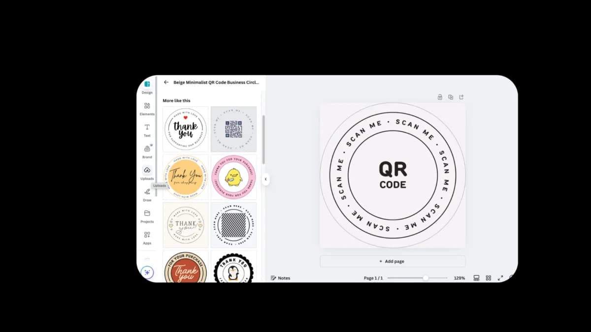 qr code select 1